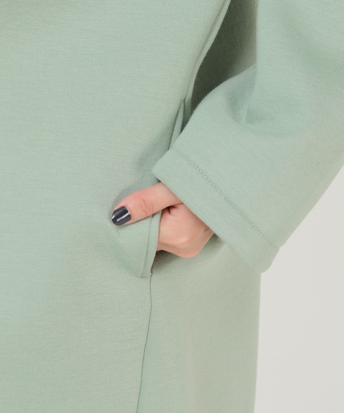 LBC(エルビーシー)の「【WEB限定】ボンディングコーディガン(ブルゾン・レディース・グリーン/ベージュ/ブラウン・L/M)」の18枚目の写真