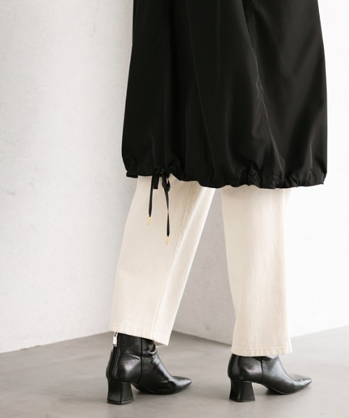 GeeRA（ジーラ）の「ウエストドロストマウンテンパーカー（マウンテンパーカー・レディース・ブラック/ライトベージュ/ライトカーキ・SMALL/LARGE/X-LARGE/XX-LARGE/MEDIUM）」の17枚目の写真