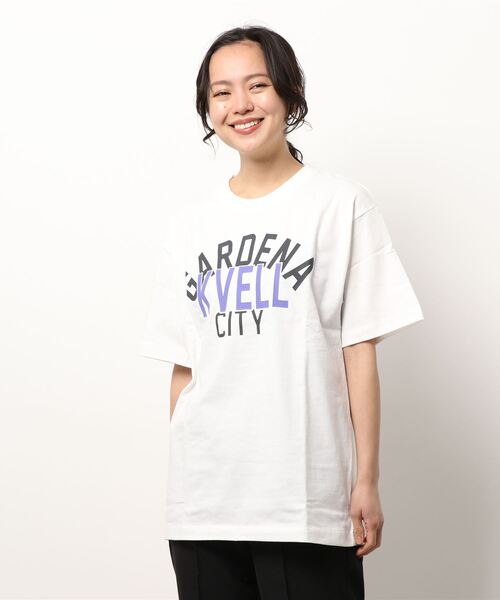 B.I.D.(ビーアイディー)の「《Bl》プリントTシャツ 半袖 ユニセックス(Tシャツ/カットソー・レディース・ホワイト/ブルー/スミクロ・MEDIUM/LARGE/FREE)」の13枚目の写真