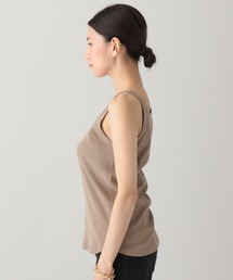 Curensology コットンロングタンクニット Curensology(カレンソロジー)/コットンロングタンクニット