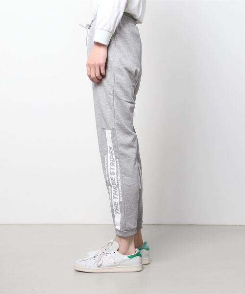 adidas(アディダス)の「アディダス adidas ワーディング スウェットパンツ(スウェットパンツ・メンズ・グレー/ブラック・LL/M/L/3L)」の4枚目の写真