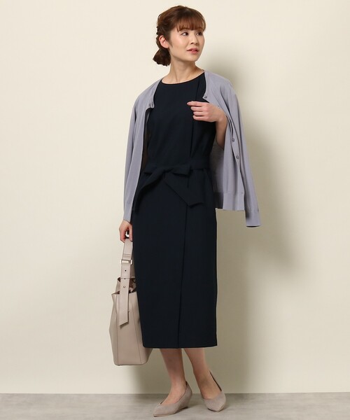 SOUP（スープ）の「◆接触冷感・UVカット/クルーネックカーディガン（カーディガン/ボレロ・レディース・ライトグレー/ライトブルー/ブラック/ダークブラウン/ベビーピンク/ホワイト系5・11/15 /13/09）」の18枚目の写真