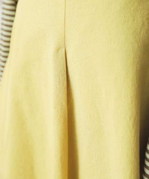 SENSE OF PLACE by URBAN RESEARCH（センスオブプレイスバイアーバンリサーチ）の「ハイウエストイレギュラーヘムスカート（スカート・レディース・イエロー/ブラック/ベージュ・ONE）」の15枚目の写真