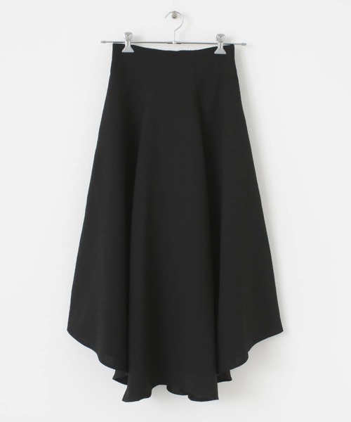 SENSE OF PLACE by URBAN RESEARCH（センスオブプレイスバイアーバンリサーチ）の「ハイウエストイレギュラーヘムスカート（スカート・レディース・イエロー/ブラック/ベージュ・ONE）」の19枚目の写真