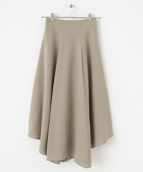 SENSE OF PLACE by URBAN RESEARCH（センスオブプレイスバイアーバンリサーチ）の「ハイウエストイレギュラーヘムスカート（スカート・レディース・イエロー/ブラック/ベージュ・ONE）」の20枚目の写真