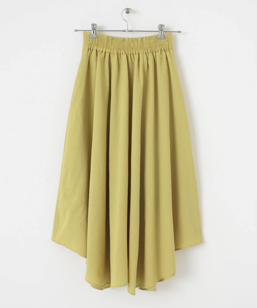 SENSE OF PLACE by URBAN RESEARCH（センスオブプレイスバイアーバンリサーチ）の「ハイウエストイレギュラーヘムスカート（スカート・レディース・イエロー/ブラック/ベージュ・ONE）」の22枚目の写真