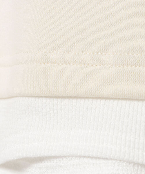 BEAMS HEART(ビームスハート)の「BEAMS HEART / フェイクレイヤー スウェット(スウェット・メンズ・グレー/ナチュラル・SMALL/MEDIUM/LARGE)」の17枚目の写真