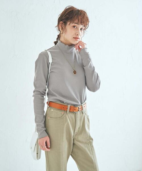 coen（コーエン）の「栃木レザーベルト30ｍｍ（ベルト・レディース・ダークブラウン/ブラウン/ブラック・FREE）」の6枚目の写真