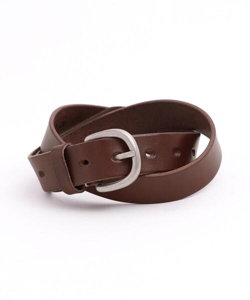 coen（コーエン）の「栃木レザーベルト30ｍｍ（ベルト・レディース・ダークブラウン/ブラウン/ブラック・FREE）」の4枚目の写真