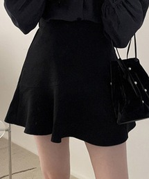 DAY CLOSET | レディース 切り替えミニフレアヘムスカート(スカート)