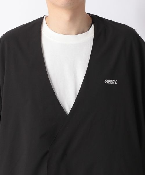 LOWRYS FARM（ローリーズファーム）の「ＧＥＲＲＹＳＴＲノーカラーコート　273396（ノーカラージャケット・メンズ・ブラック/ベージュ・MEDIUM/LARGE）」の18枚目の写真