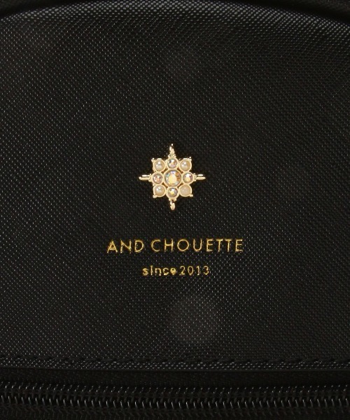 & chouette(アンドシュエット)の「ビジューラウンドリュック(バックパック/リュック・レディース・ライトブルー/ブラック/オフホワイト/ピンク/ラベンダー・FREE)」の10枚目の写真