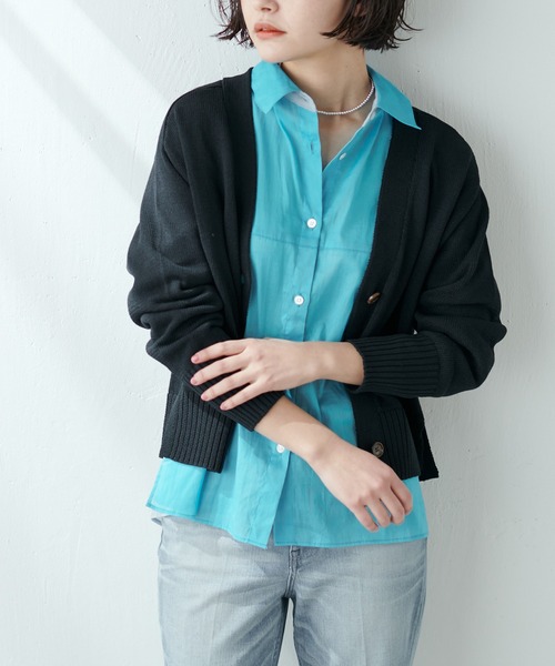 COLLAGE GALLARDAGALANTE - GALLARDAGALANTE 混カーディガン COLLAGE GALLARDAGALANTE｜コンビニットカーディガン | Rakuten