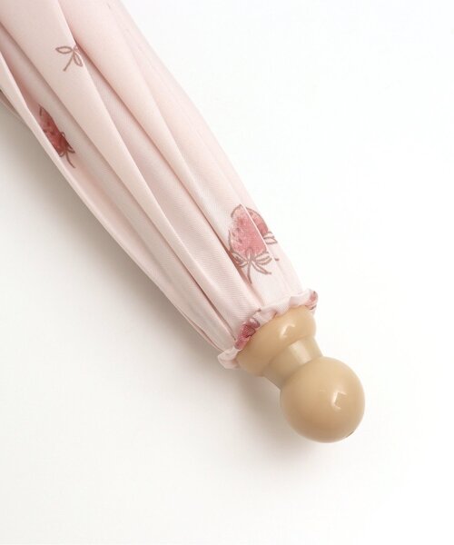 apres les cours（アプレレクール）の「GIRL'S傘(いちご柄・花柄)（長傘・キッズ・ピンク/ラベンダー・SMALL/MEDIUM/X-SMALL）」の11枚目の写真