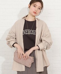 SHOO・LA・RUE | フレンチリネン前開きシャツ【藤本美貴さん着用商品】(シャツ/ブラウス)