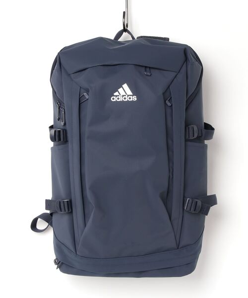 adidas（アディダス）の「adidas/アディダス SQUARE BACKPACK/スクエアバッグパック（バックパック/リュック・メンズ・ネイビー/ブラック・FREE）」の2枚目の写真