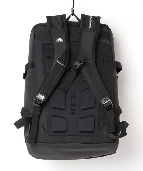 adidas（アディダス）の「adidas/アディダス SQUARE BACKPACK/スクエアバッグパック（バックパック/リュック・メンズ・ネイビー/ブラック・FREE）」の3枚目の写真