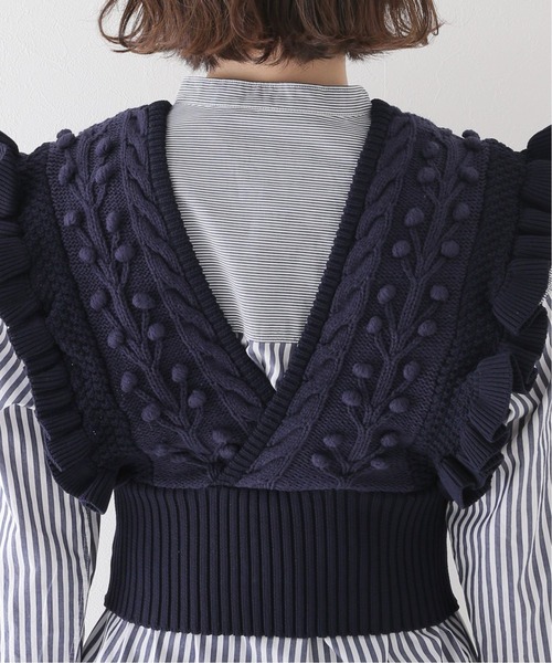 LEINWANDE/ラインヴァンド Popcorn Tops：ベスト