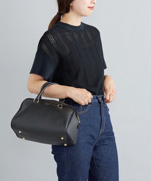 SHIPS(シップス)の「*〈手洗い可能〉アイレット ワイド リブ ドッキング トップス◇(Tシャツ/カットソー・レディース・ホワイト/ライトホワイト/ブラック/ブラック系/チャコールグレー/シルバーグレー/グレー系/ダークグリーン/パープル/ライトイエロー・ONE SIZE)」の19枚目の写真