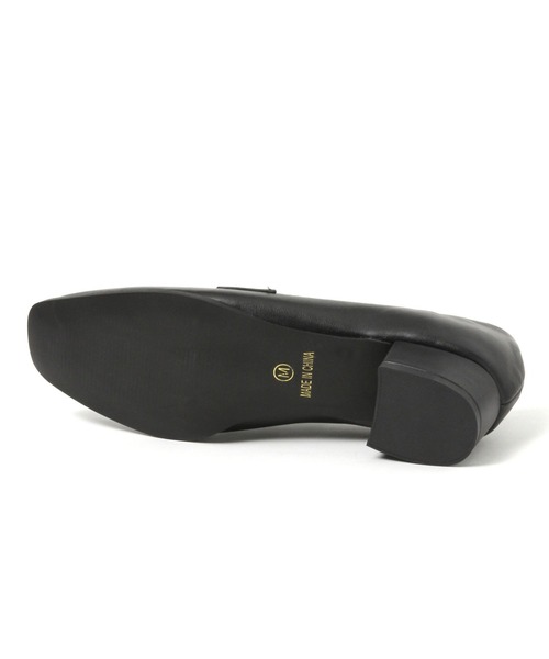 Andemiu（アンデミュウ）の「ヒールローファー279667（ローファー・レディース・ホワイト/ベージュ/ブラック・LARGE/SMALL/MEDIUM）」の9枚目の写真