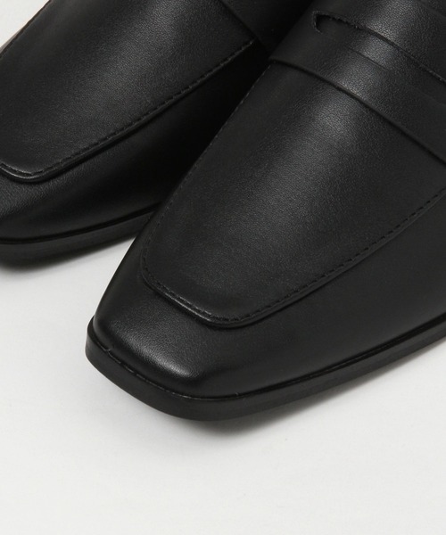 Andemiu（アンデミュウ）の「ヒールローファー279667（ローファー・レディース・ホワイト/ベージュ/ブラック・LARGE/SMALL/MEDIUM）」の15枚目の写真