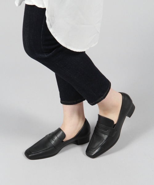 Andemiu（アンデミュウ）の「ヒールローファー279667（ローファー・レディース・ホワイト/ベージュ/ブラック・LARGE/SMALL/MEDIUM）」の18枚目の写真