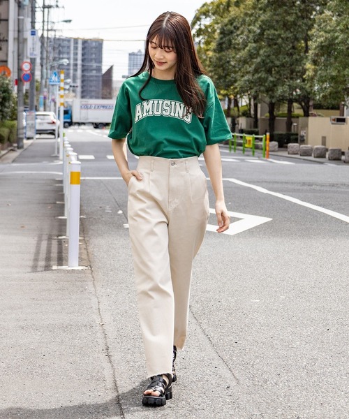 Honeys（ハニーズ）の「ストレートパンツ（デニムパンツ・レディース・ホワイト/ベージュ/ブルー/ブルー系その他・S/M/L）」の19枚目の写真