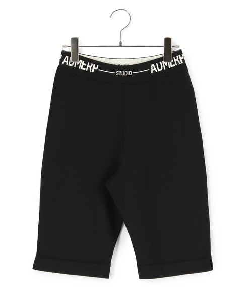 ADAM ET ROPE'（アダムエロペ）の「【サステナブル】エコペットロゴサイクルパンツ（その他パンツ・レディース・ブラック・FREE）」の4枚目の写真