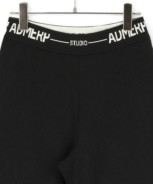 ADAM ET ROPE'（アダムエロペ）の「【サステナブル】エコペットロゴサイクルパンツ（その他パンツ・レディース・ブラック・FREE）」の6枚目の写真