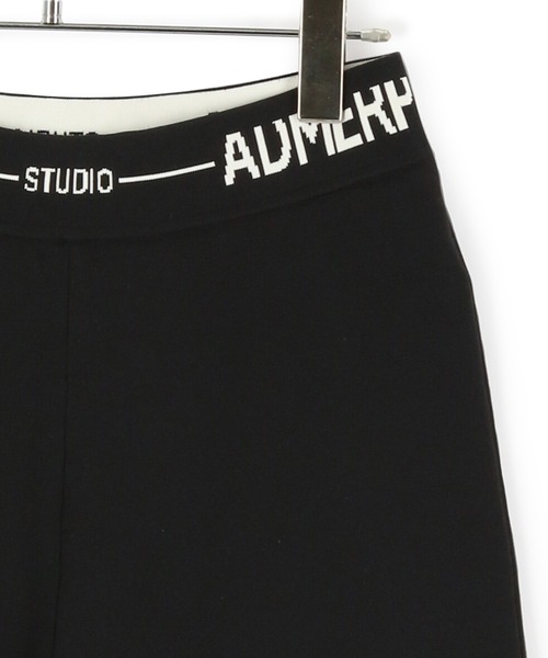 ADAM ET ROPE'（アダムエロペ）の「【サステナブル】エコペットロゴサイクルパンツ（その他パンツ・レディース・ブラック・FREE）」の7枚目の写真