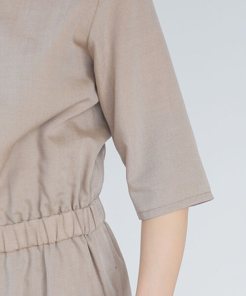 B:MING by BEAMS(ビーミングバイビームス)の「B:MING by BEAMS / リネン サロペット 22SS(スーツジャケット・レディース・ベージュ/ブラック系その他4・SMALL/MEDIUM)」の7枚目の写真