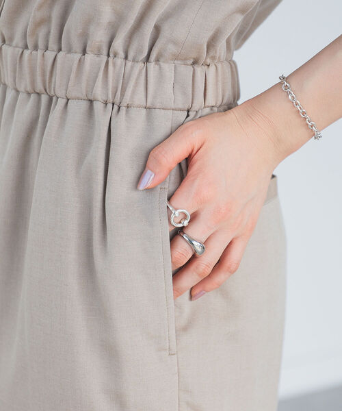 B:MING by BEAMS(ビーミングバイビームス)の「B:MING by BEAMS / リネン サロペット 22SS(スーツジャケット・レディース・ベージュ/ブラック系その他4・SMALL/MEDIUM)」の18枚目の写真