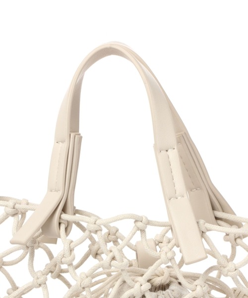 niko and...(ニコアンド)の「オリジナルマクラメ2WAYショルダーバッグ(ショルダーバッグ・レディース・ブラック/レッド/オフホワイト/ブルー・0)」の20枚目の写真