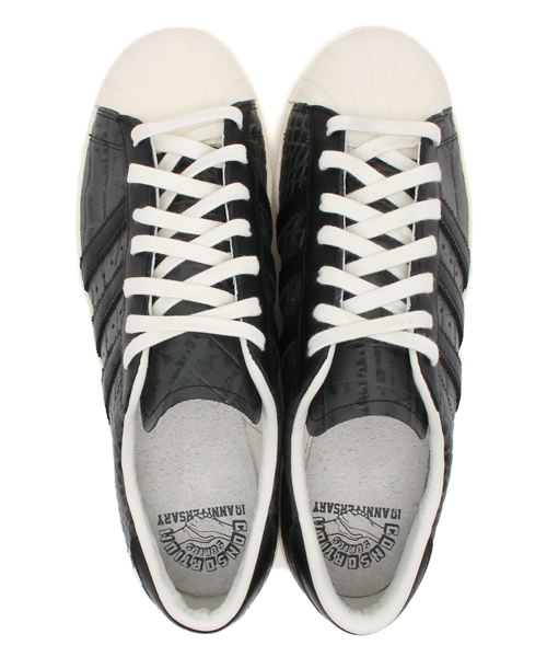 adidas CONSORTIUM(アディダスコンソーシアム)の「ユニセックス アディダス コンソーシアム ネイバーフッド スーパースター adidas CONSORTIUM SUPERSTAR 80V NBHD(スニーカー・レディース・ブラック・23.5cm/27.5cm/28.5cm/24.5cm/24cm/28cm/26.5cm/27cm/23cm/26cm/29cm)」の2枚目の写真