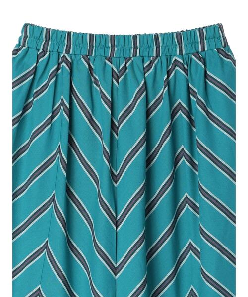 Green　Parks（グリーンパークス）の「・ELENCARE DUE ストライプパネルスカート（スカート・レディース・グリーン/イエロー/ネイビー・FREE）」の21枚目の写真