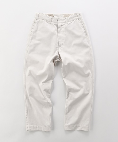 45R(フォーティファイブアール)の「おこめチノの908パンツ(チノパンツ・レディース・ダークベージュ/ベージュ/ホワイト・MEDIUM/X-LARGE/SMALL/X-SMALL/LARGE)」の2枚目の写真