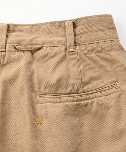 45R(フォーティファイブアール)の「おこめチノの908パンツ(チノパンツ・レディース・ダークベージュ/ベージュ/ホワイト・MEDIUM/X-LARGE/SMALL/X-SMALL/LARGE)」の4枚目の写真