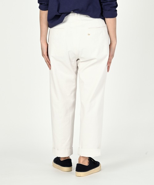 45R(フォーティファイブアール)の「おこめチノの908パンツ(チノパンツ・レディース・ダークベージュ/ベージュ/ホワイト・MEDIUM/X-LARGE/SMALL/X-SMALL/LARGE)」の11枚目の写真