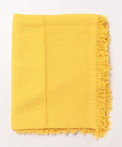 aimoha（アイモハ）の「フリンジマルチカバーソファーブランケット（ブランケット・レディース・ベージュ/グレー/グリーン/ブルー/イエロー/イエロー系その他・FREE）」の2枚目の写真