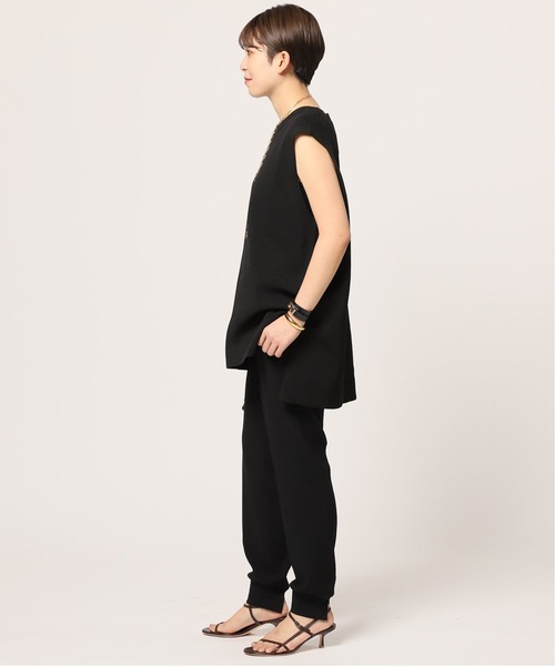 AP STUDIO(エーピーストゥディオ)の「《追加》SCENTOF トリアセ ジョガーパンツ(その他パンツ・レディース・ブラック/ナチュラル・40/38/36/34)」の7枚目の写真