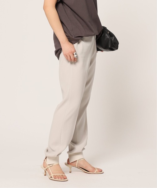 AP STUDIO(エーピーストゥディオ)の「《追加》SCENTOF トリアセ ジョガーパンツ(その他パンツ・レディース・ブラック/ナチュラル・40/38/36/34)」の9枚目の写真