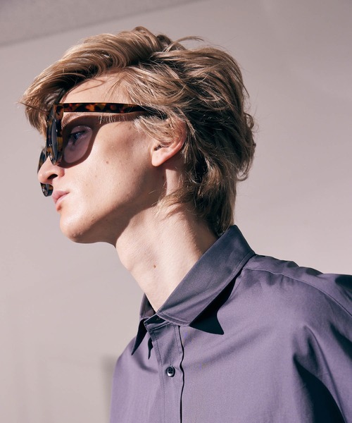 MAISON SPECIAL（メゾンスペシャル）の「《ユニセックスアイテム》フレームウェリントンサングラス【MAISON SPECIAL/メゾンスペシャル】（サングラス・メンズ・ホワイト/ライトグレー/ブラック/ブラウン/グレー/イエロー・FREE）」の9枚目の写真