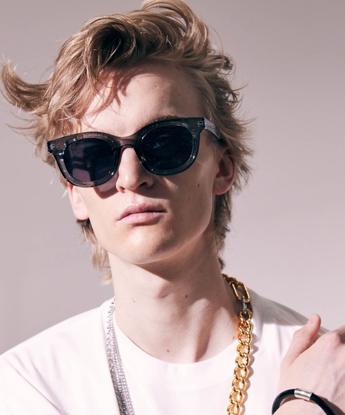 MAISON SPECIAL（メゾンスペシャル）の「《ユニセックスアイテム》フレームウェリントンサングラス【MAISON SPECIAL/メゾンスペシャル】（サングラス・メンズ・ホワイト/ライトグレー/ブラック/ブラウン/グレー/イエロー・FREE）」の11枚目の写真