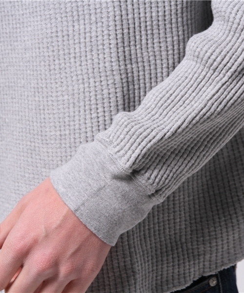 CIAOPANIC(チャオパニック)の「【Ciaopanic】ワッフルビッグPO(Tシャツ/カットソー・メンズ・ホワイト/グレー/オリーブ・MEDIUM/LARGE)」の8枚目の写真