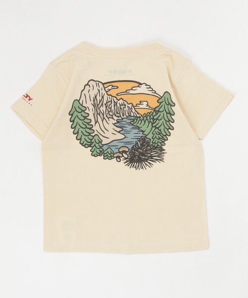 KELTY（ケルティ）の「ZOZO限定/KELTY キッズ 半袖 Tシャツ“LANDSCAPE”（Tシャツ/カットソー・キッズ・ホワイト/ベージュ・S/M/L）」の8枚目の写真