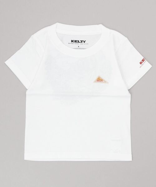 KELTY（ケルティ）の「ZOZO限定/KELTY キッズ 半袖 Tシャツ“LANDSCAPE”（Tシャツ/カットソー・キッズ・ホワイト/ベージュ・S/M/L）」の10枚目の写真