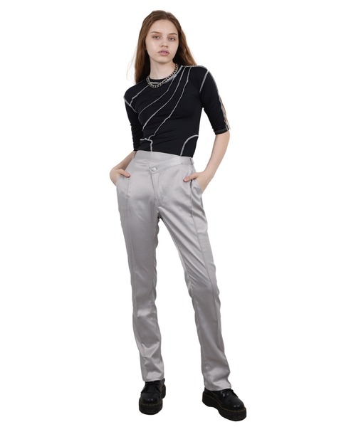 クリスタルエンベリッシュドメッシュボディスーツSTELLA MCCARTNEY