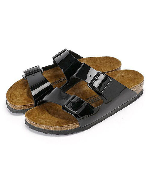 BIRKENSTOCK(ビルケンシュトック)の「【BIRKENSTOCK/ビルケンシュトック】ARIZONA Birko-Flor PATENT Narrow(サンダル・レディース・ブラック/ホワイト・37/38)」の7枚目の写真