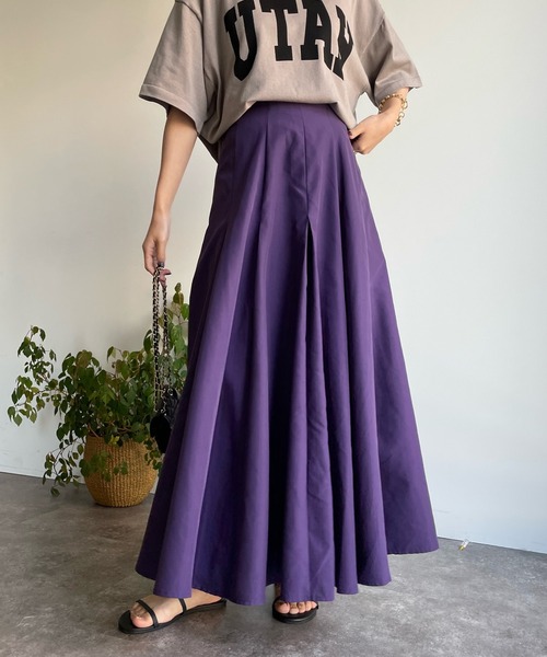 Aw スカート ハイウエストフレアスカート Ddza0005 を購入できます Doudou Doudou ドゥドゥ のファッション Doudou ドゥドゥ のスカート Aw ハイウエストフレアスカート スカート 22春の新作