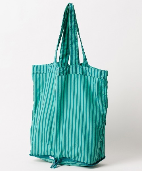 OMNES（オムネス）の「ポータブルエコバッグ（エコバッグ/サブバッグ・レディース・ホワイト/ブラック/ベージュ/グレー/グリーン・FREE）」の5枚目の写真